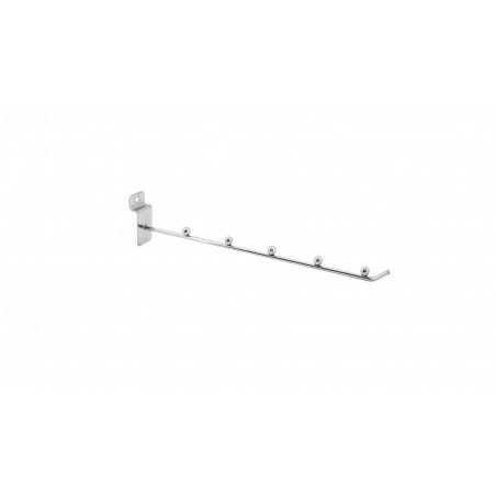 Slatwall Straight Hook 5 Notch OD251A 4 x 250 Yane