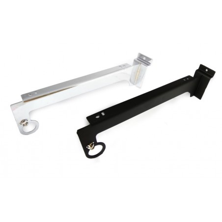 Slatwall Shelf Bracket with Round Pipe Holder OD303