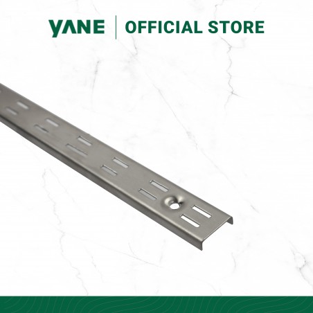 Shelf Support Strip with 13mm Intervals HBS46A 2M Yane SN Stainless Steel