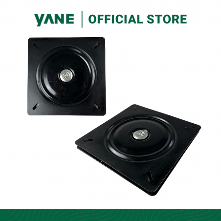 Swivel Plate RM202 Square Yane Black Steel
