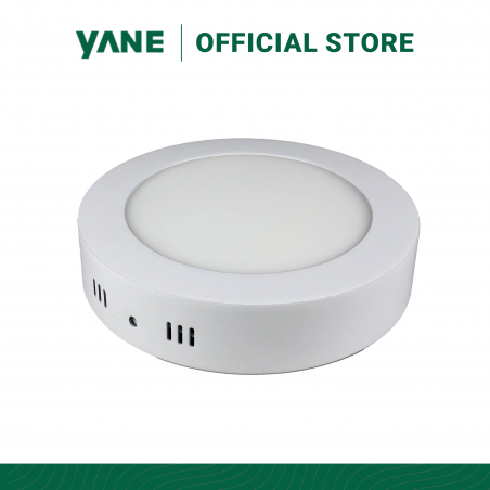LED DOWNLIGHT LD055B PANEL ROUND 85-265V/12W 170X35MM YANE WHITE ALM