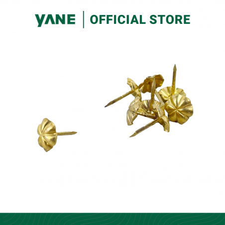 Furniture Nails PM018 Motif Flower 11mm Yane BRS Steel