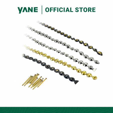 Furniture Nails Stripe PM102 318 Plain Round 1Mtr Steel