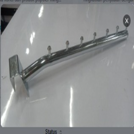 Waterfall Hook Square Bar 7 Notch SQ202 Yane